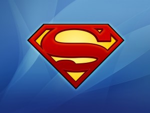 Superman logo nice background